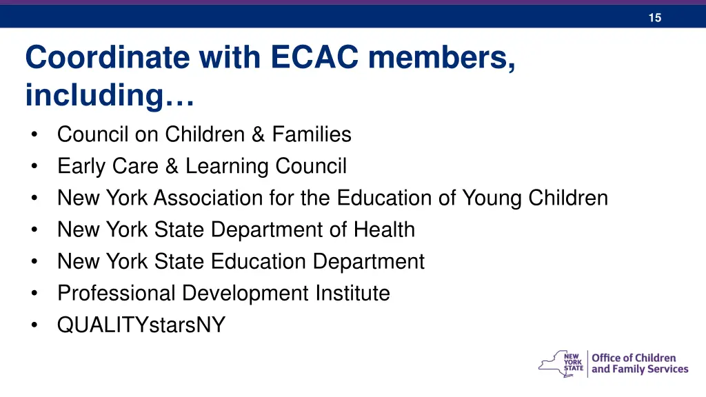 march 21 2025 coordinate with ecac members