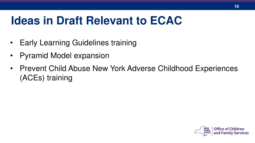 march 21 2025 ideas in draft relevant to ecac