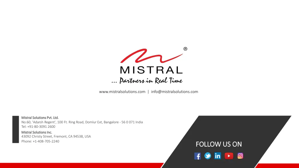 www mistralsolutions com info@mistralsolutions com