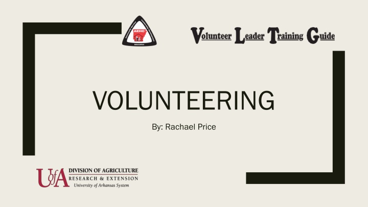 volunteering