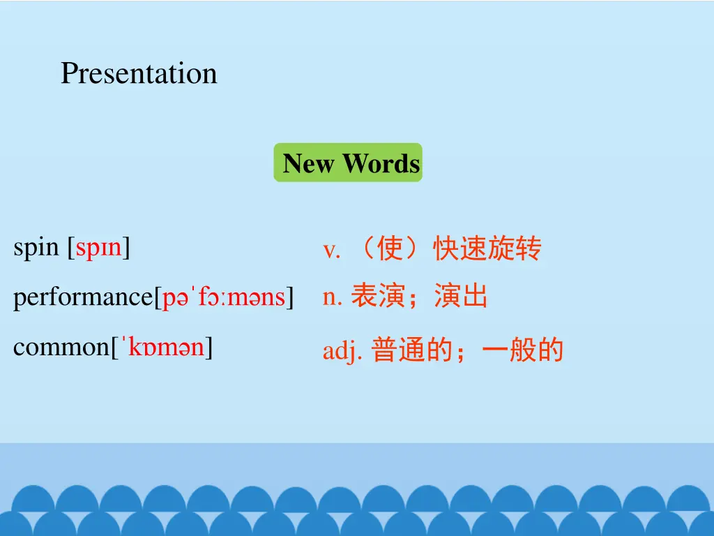 presentation
