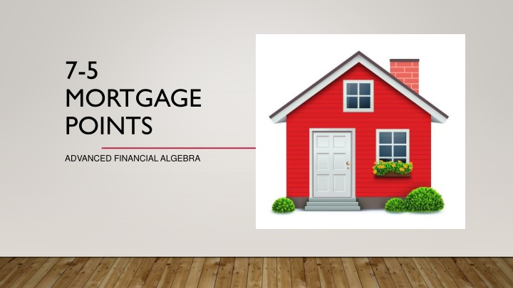 7 5 mortgage points