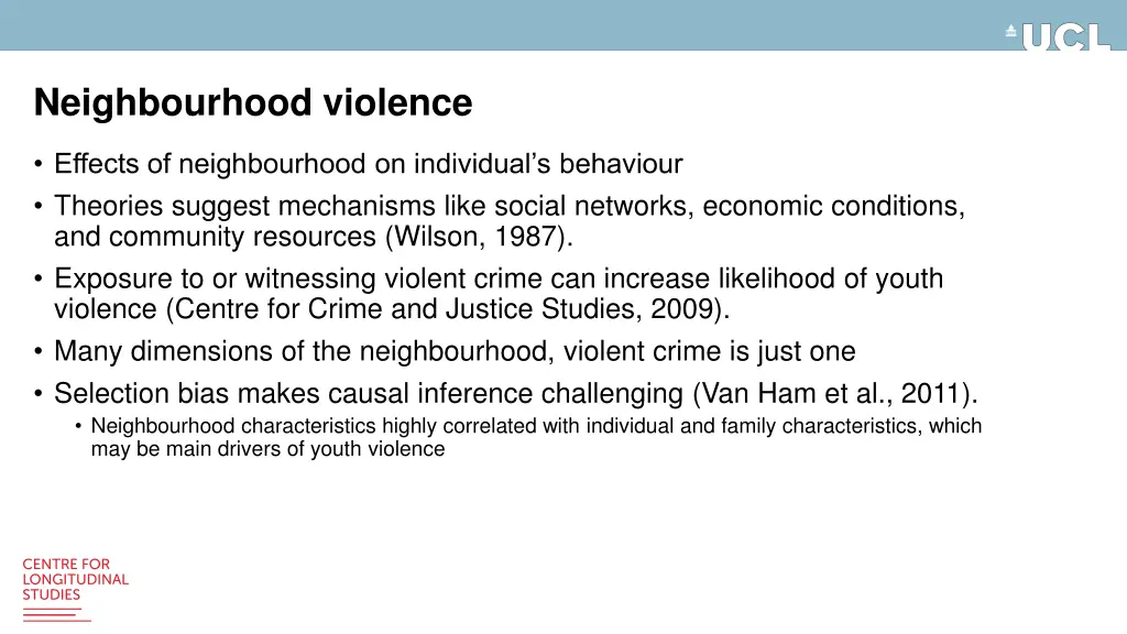 neighbourhood violence