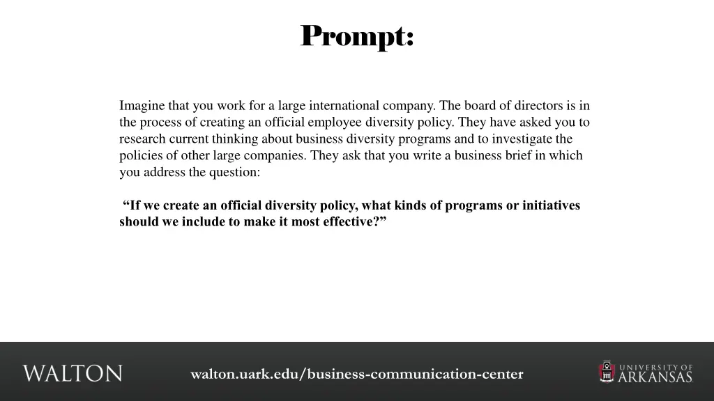 prompt