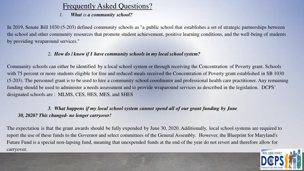 frequently asked questions 1 what is a community