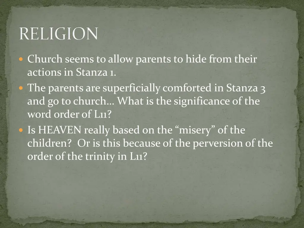 religion