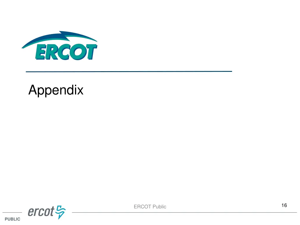 appendix