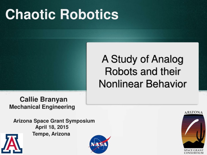 chaotic robotics