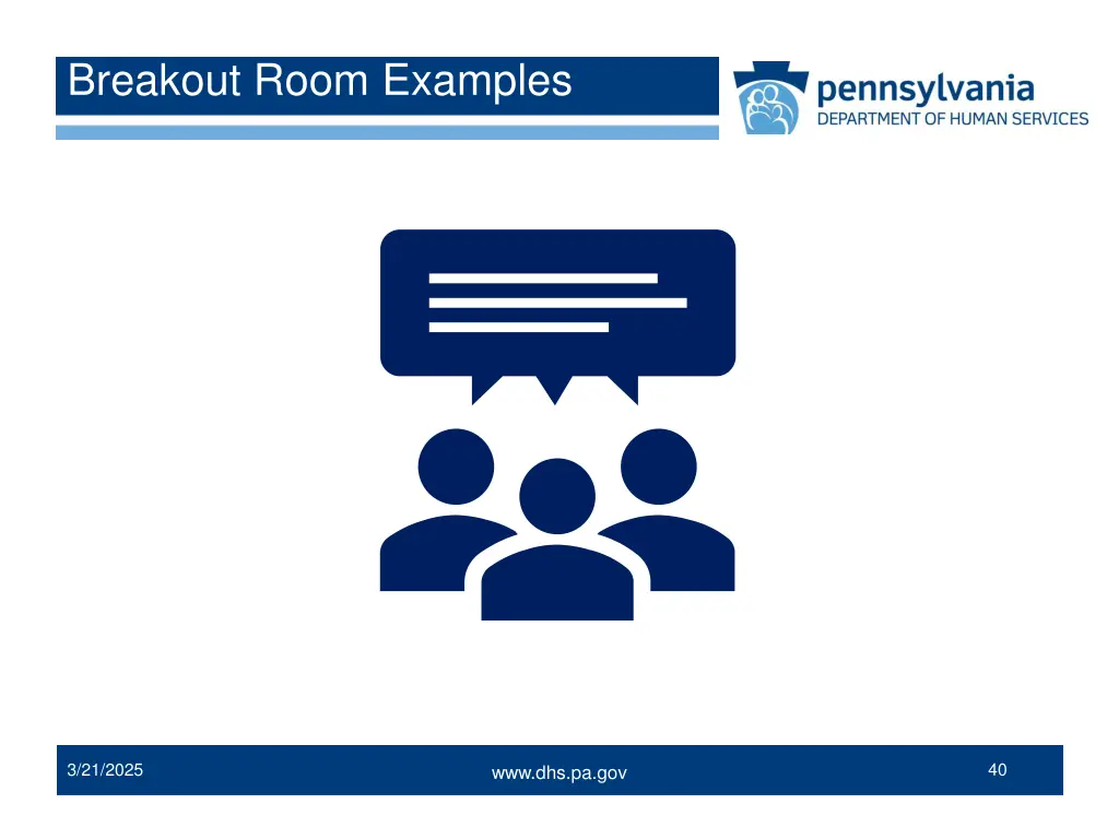 breakout room examples