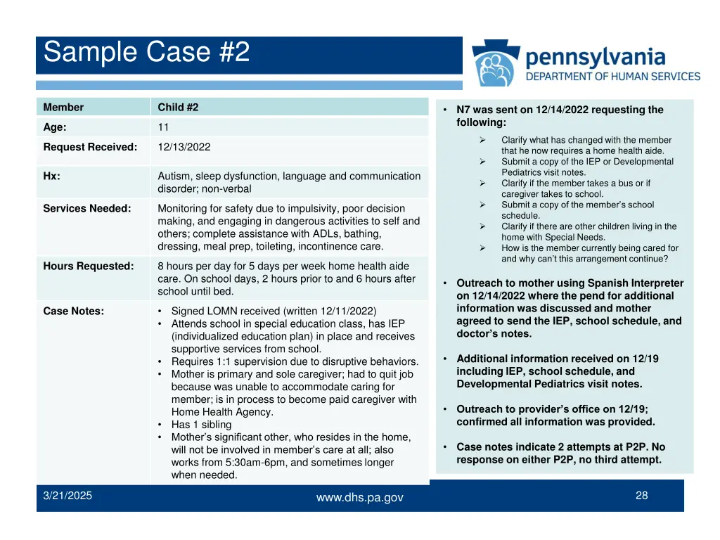 sample case 2