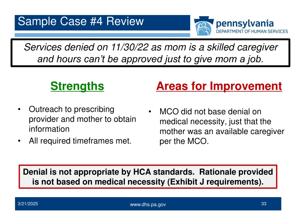 sample case 4 review