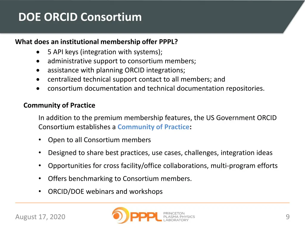 doe orcid consortium 3