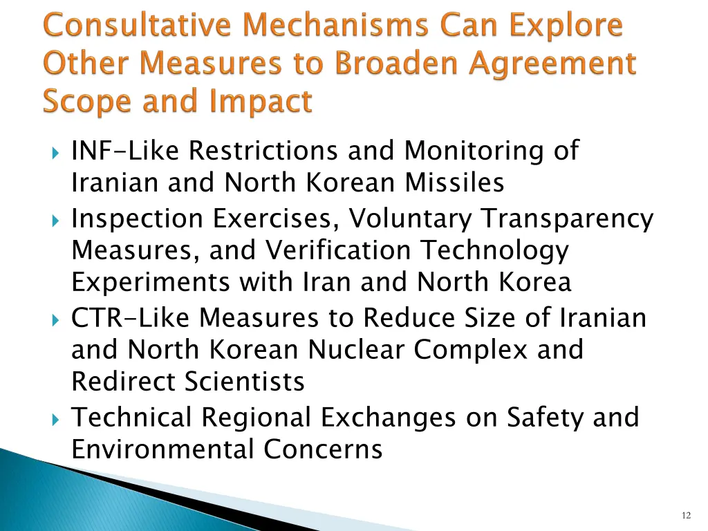 inf like restrictions and monitoring of iranian