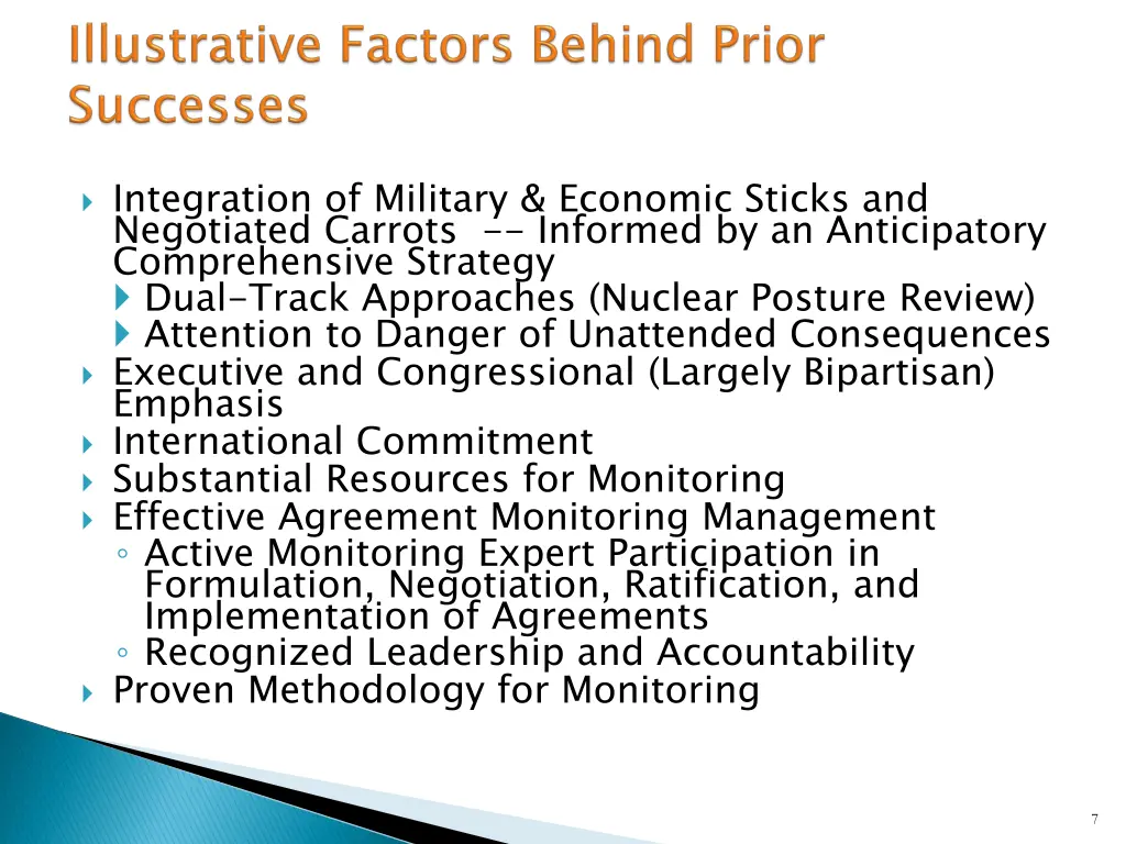 integration of military economic sticks