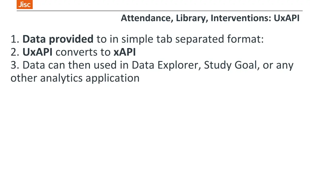 attendance library interventions uxapi
