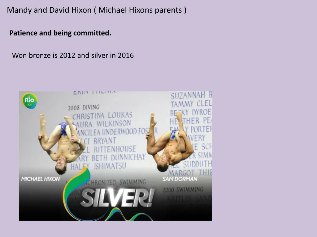 mandy and david hixon michael hixons parents