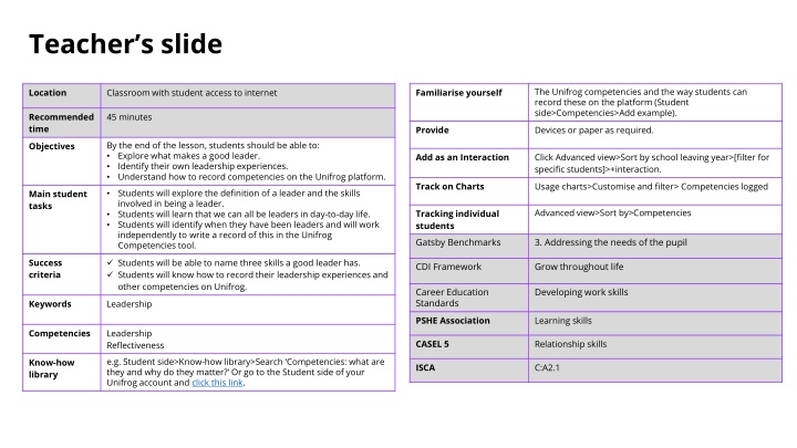 teacher s slide
