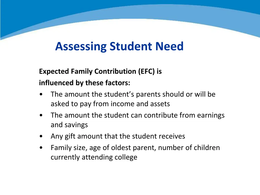 assessing student need 1