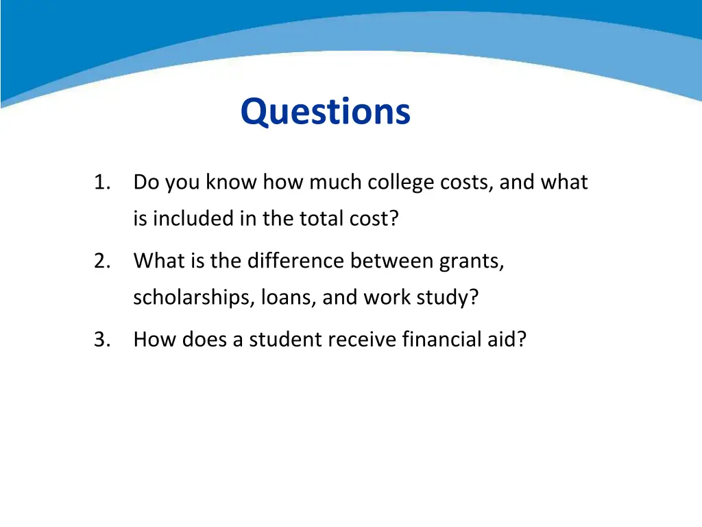 questions