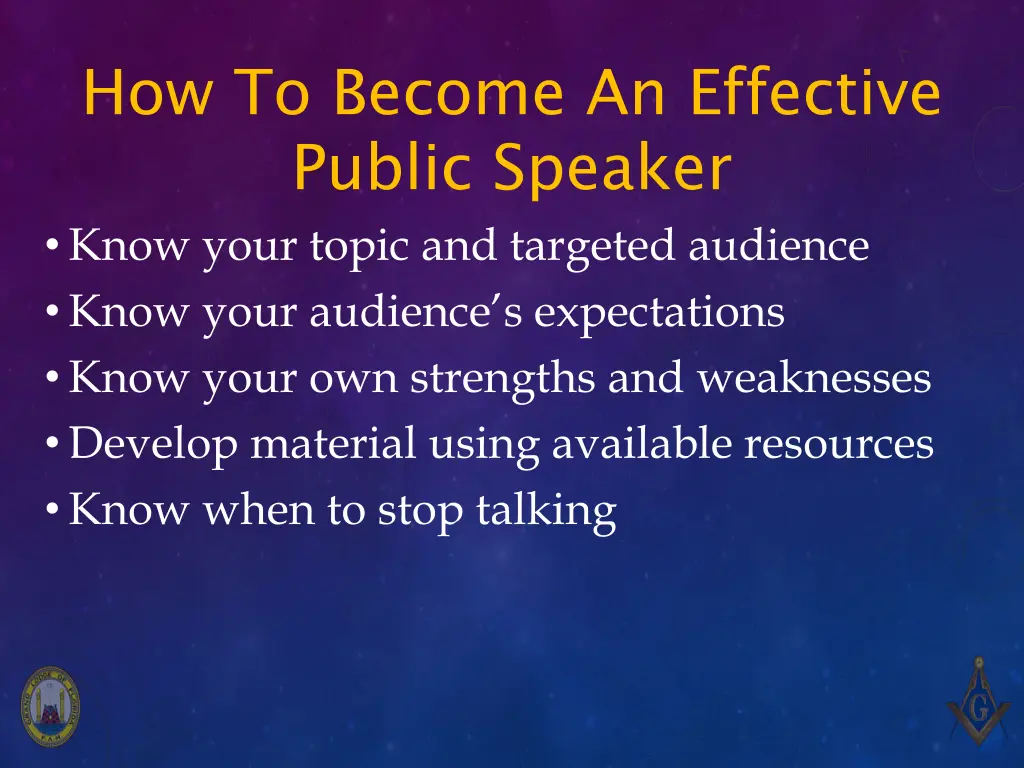 how to become an effective public speaker 4