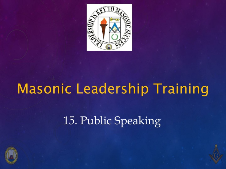 masonic leadership training