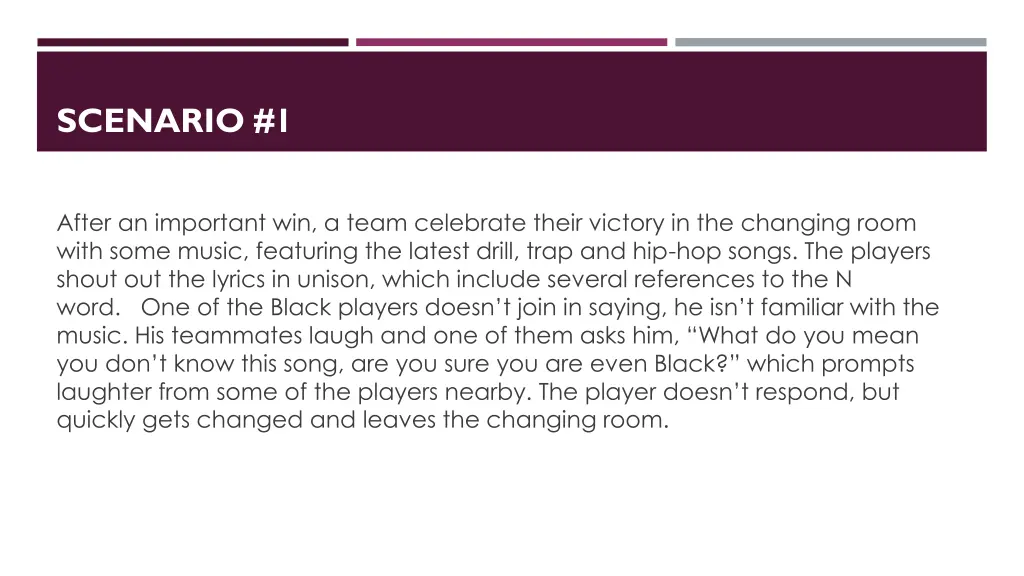 scenario 1