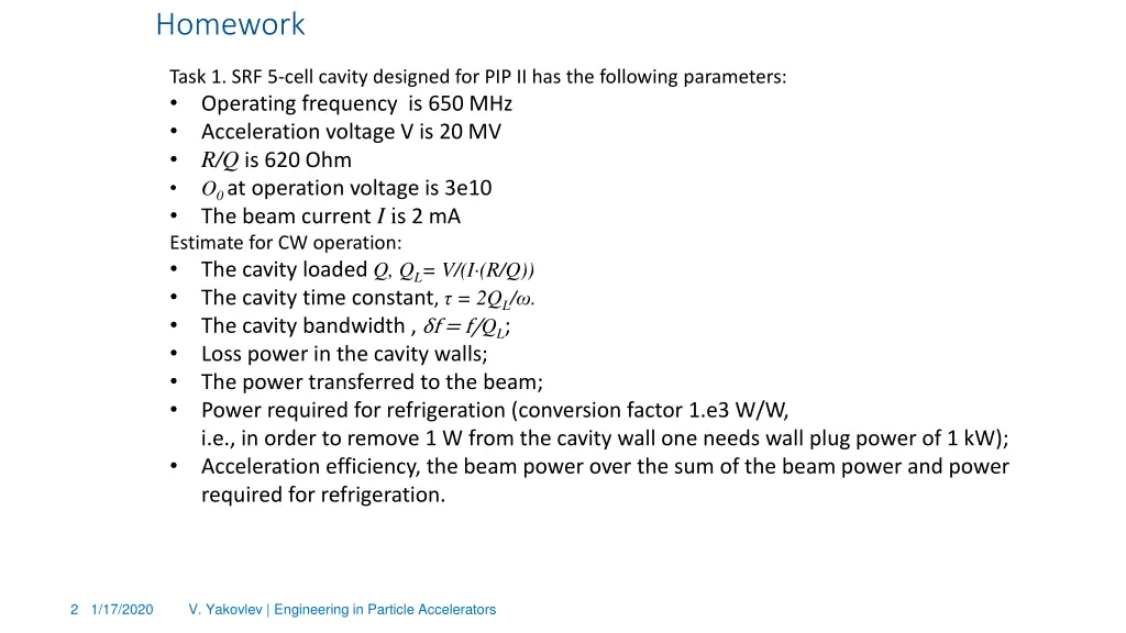 homework