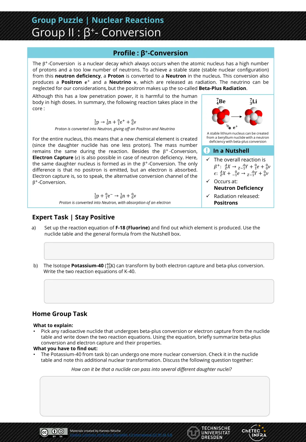 group puzzle nuclear reactions 1