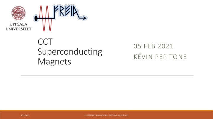 cct superconducting magnets