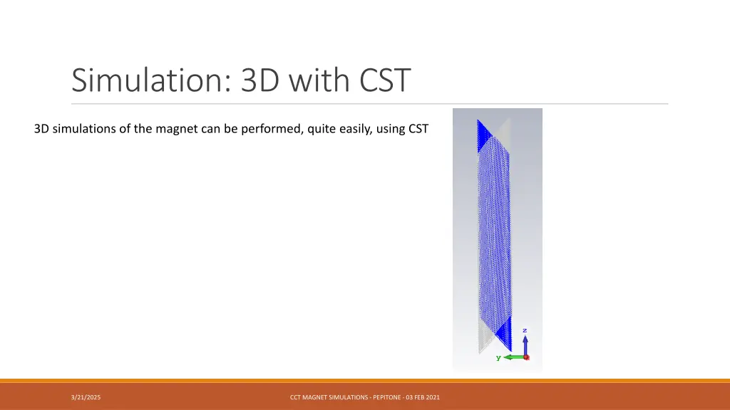 simulation 3d with cst