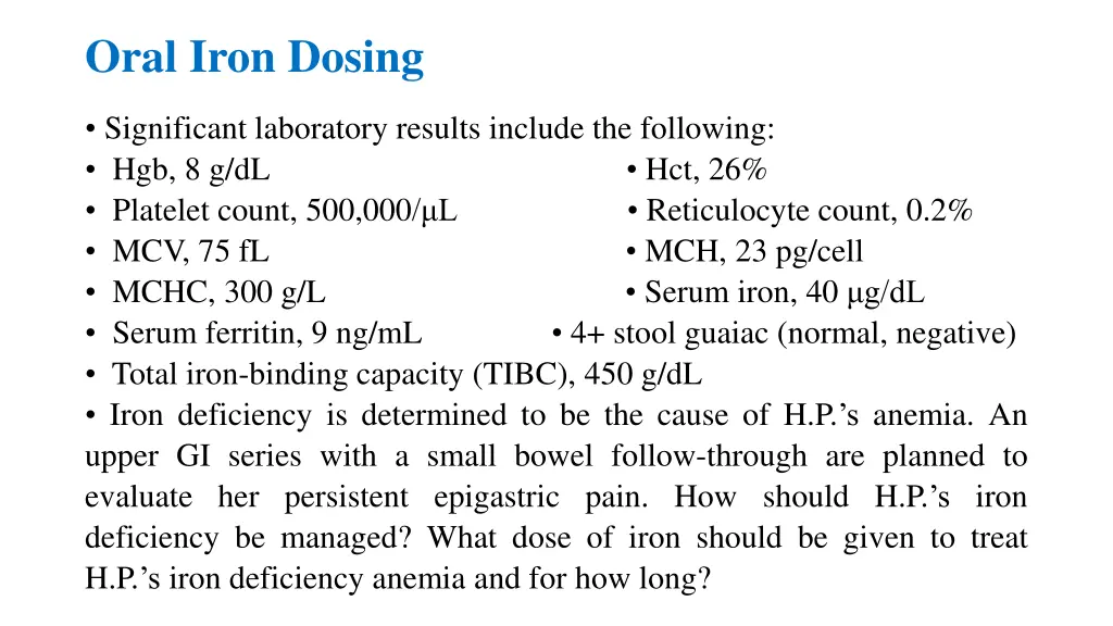 oral iron dosing 1