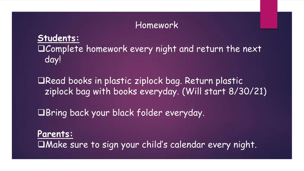 homework