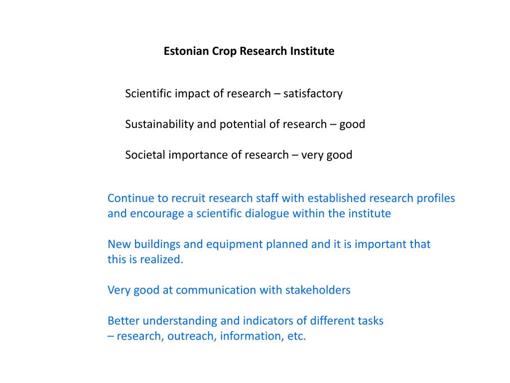 estonian crop research institute