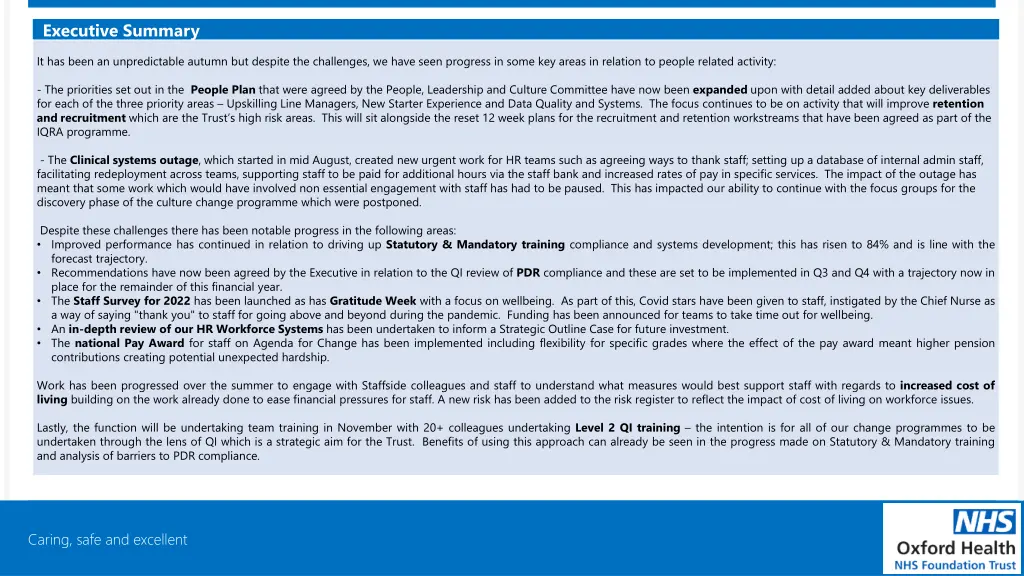 executive summary