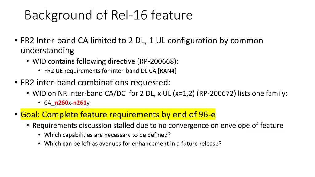 background of rel 16 feature