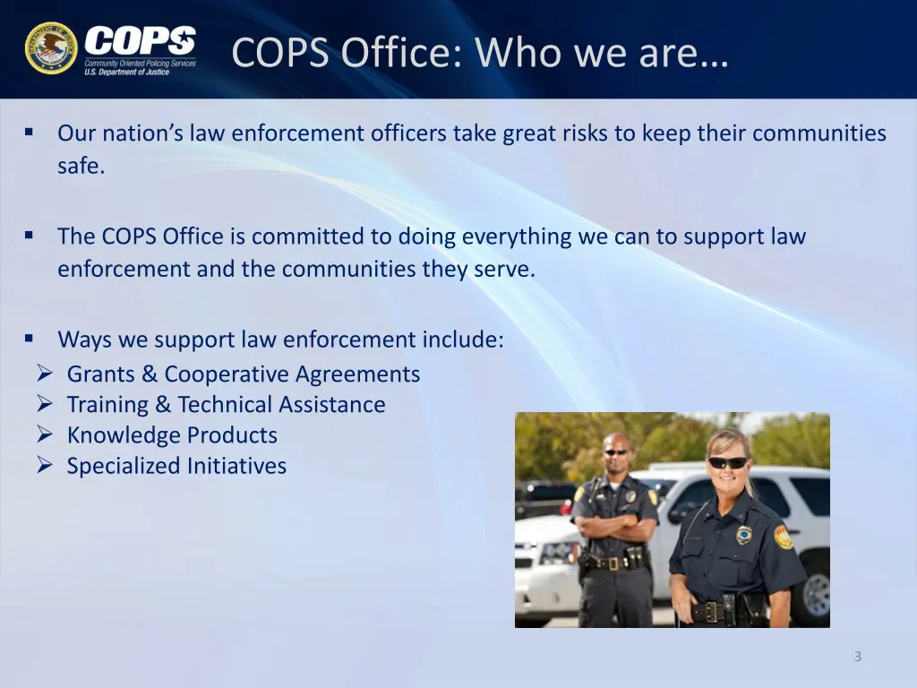cops office who we are 1