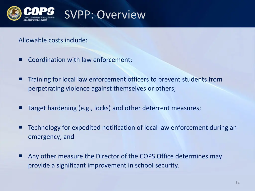 svpp overview 1