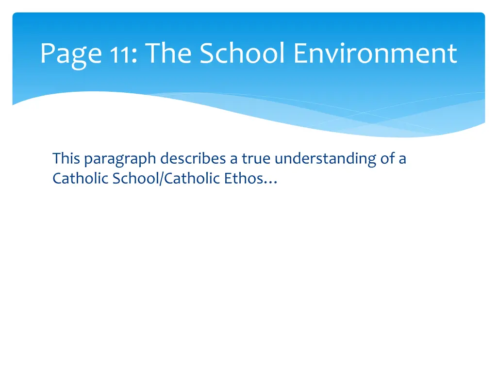 page 11 the school environment