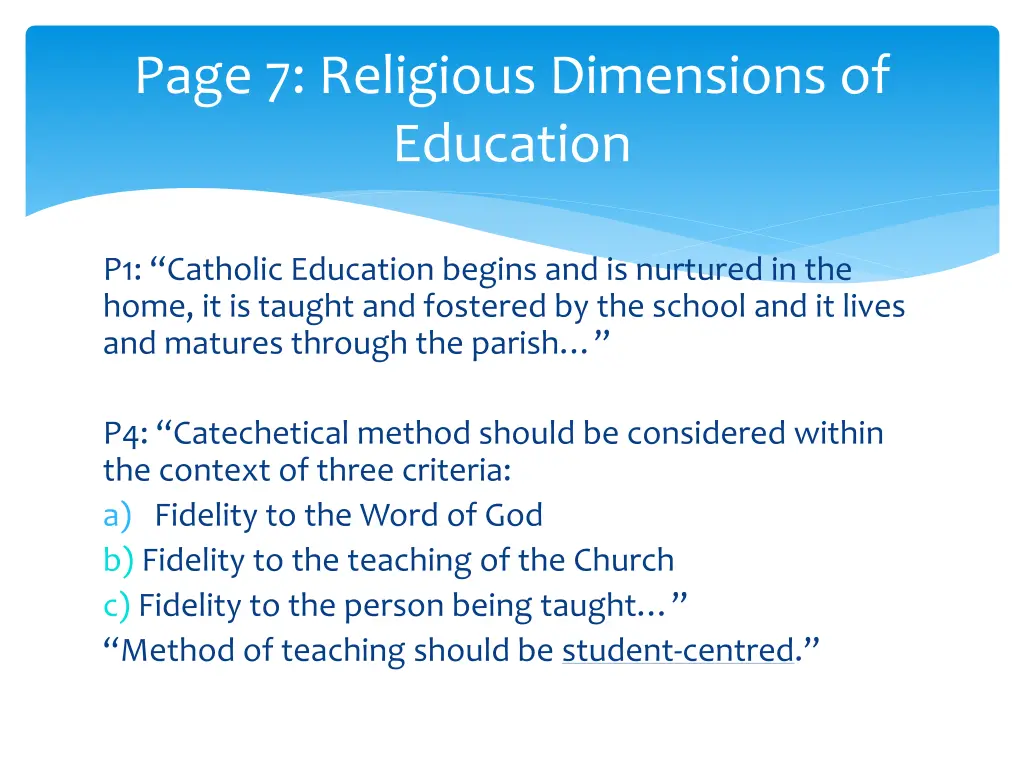 page 7 religious dimensions of education