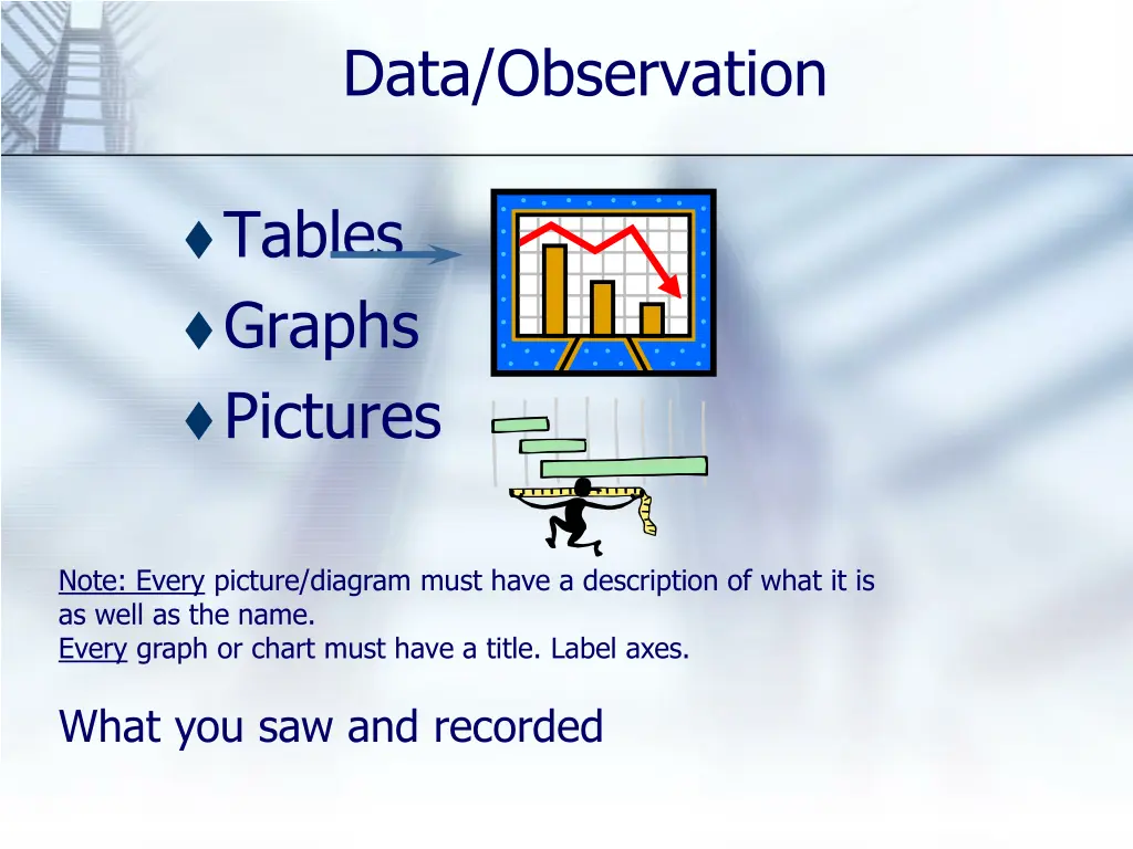 data observation