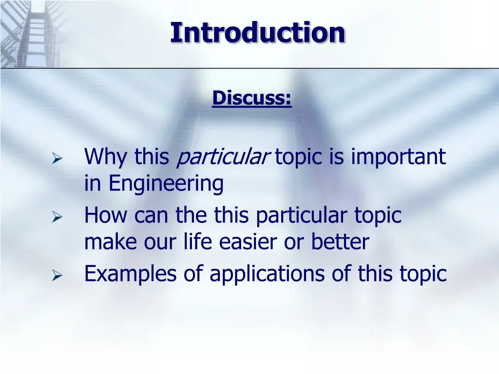introduction