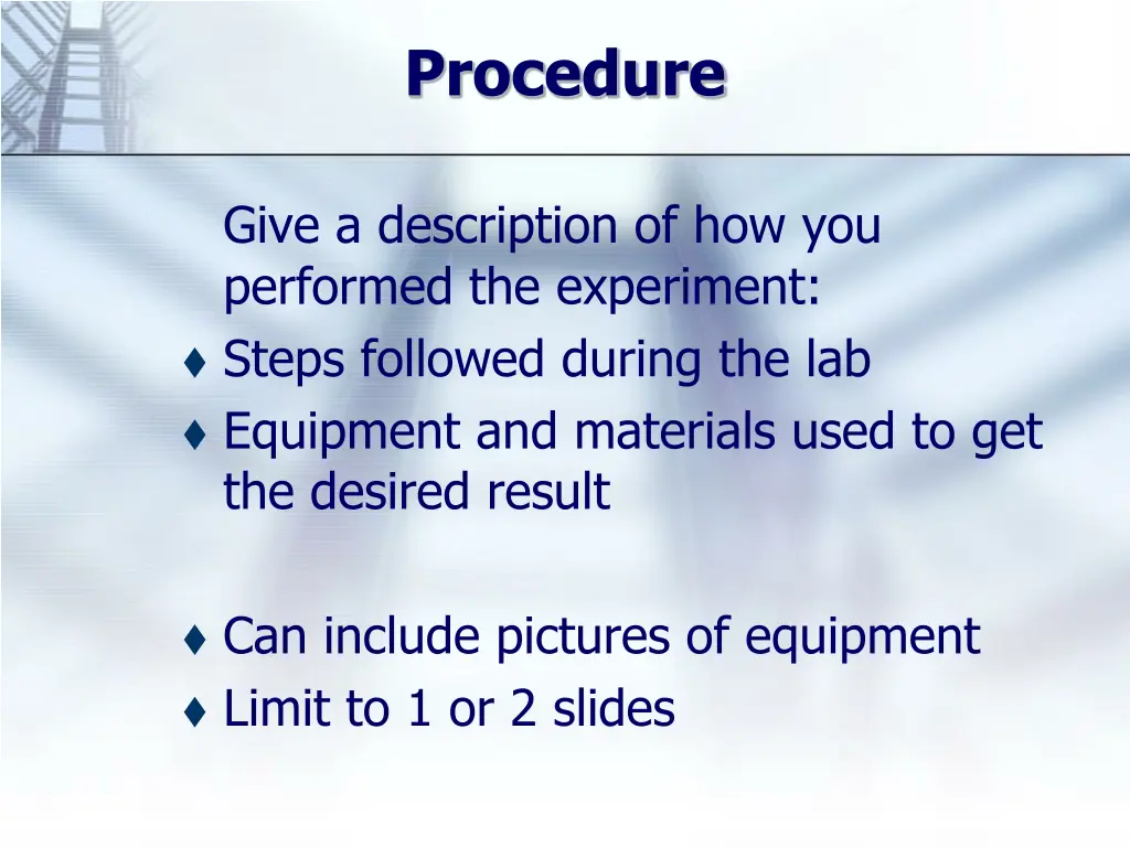 procedure