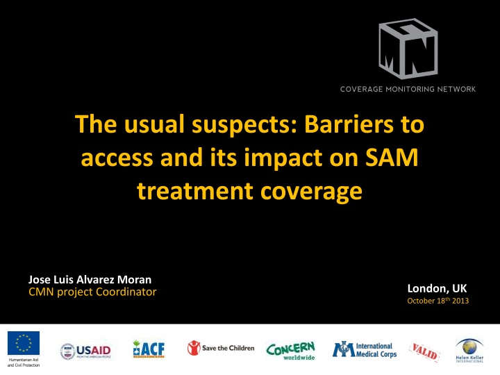 the usual suspects barriers to access