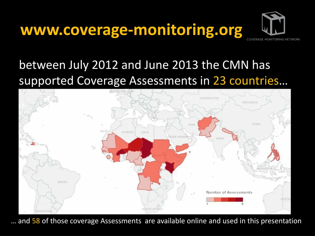 www coverage monitoring org