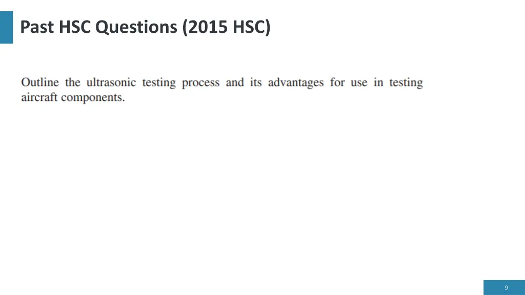 past hsc questions 2015 hsc