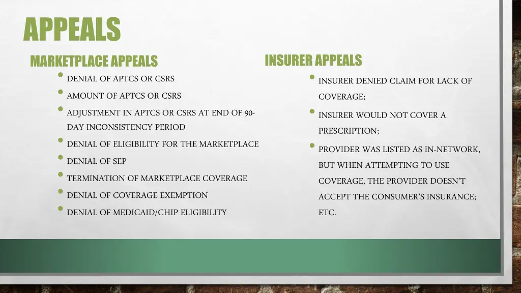 appeals marketplace appeals denial of aptcs