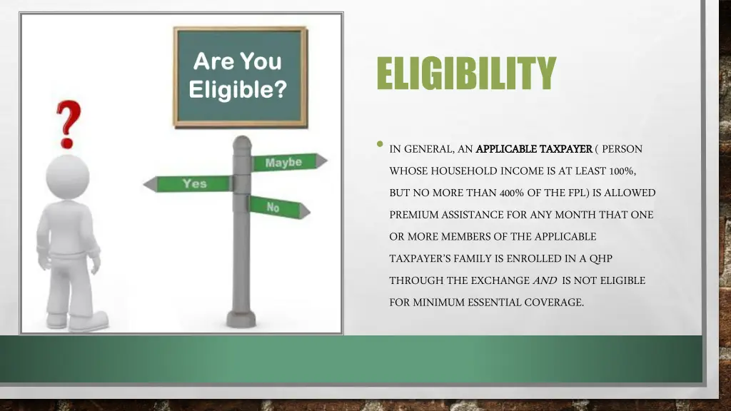 eligibility
