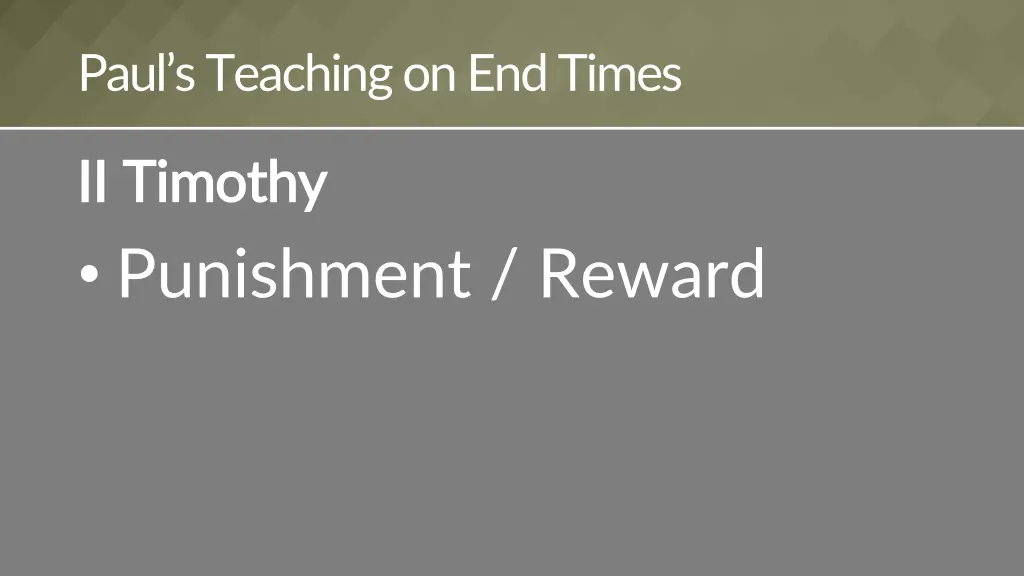 paul s teaching on end times 6