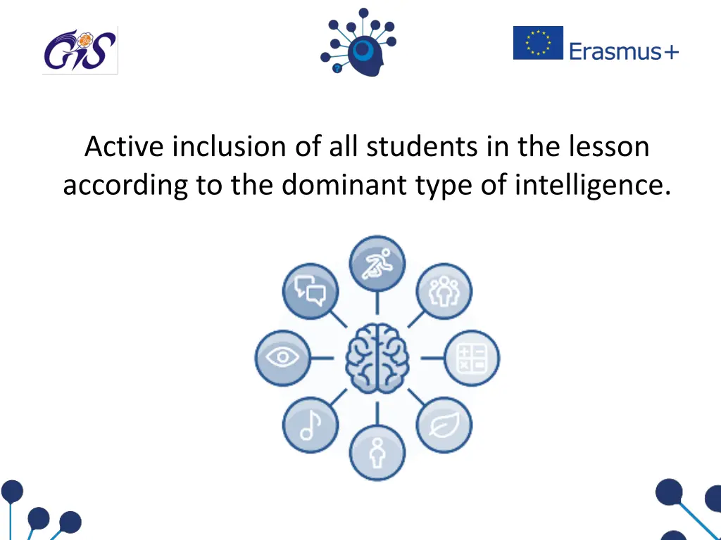 active inclusion of all students in the lesson