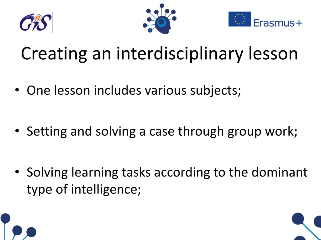 creating an interdisciplinary lesson